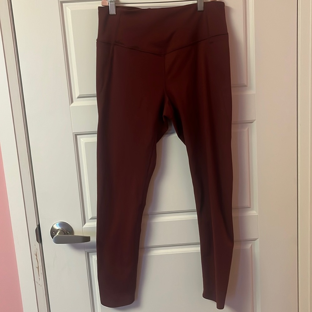 Zella High Waist Studio Lite Pocket 7/8 Leggings- Medium - Picture 2 of 7
